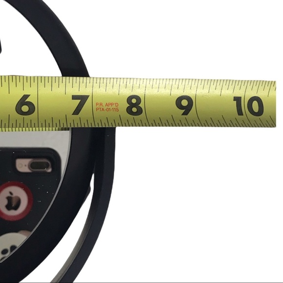 Danielle Creations Black Round Vanity Mirror - Picture 8 of 10